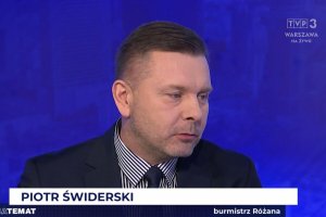 wydalismy bez mala 18 milionow zl na inwestycje burmistrz rozana piotr swiderski w tvp o przedszkolu stadionie i zlobku wideo