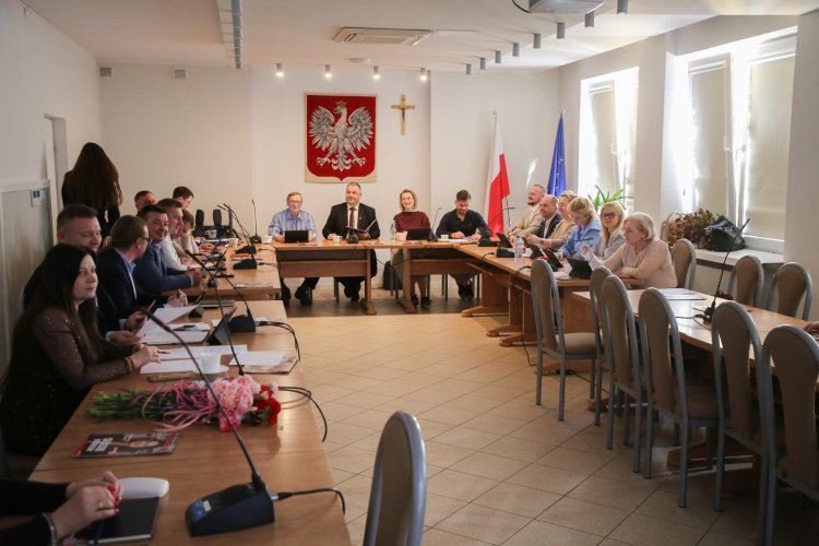 Sesja Rady w Różanie