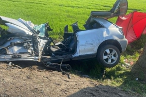 tragedia na dk57 w przasnyszu dwie osoby zginely w wypadku