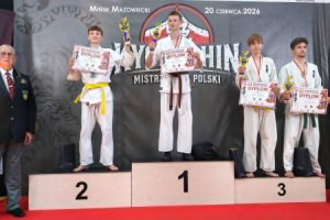 mkkk shinkyokushin z 2 wicemistrzami polski swierczewski i dadera ze srebrem w minsku mazowieckim