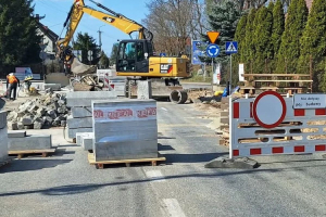 uwaga bedzie zmiana organizacji ruchu na drodze nr 544 w poblizu nowego krasnosielca