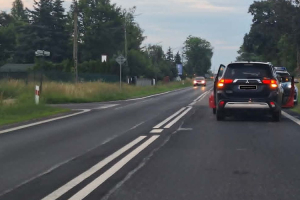 zderzenie dwoch osobowek w rozanie